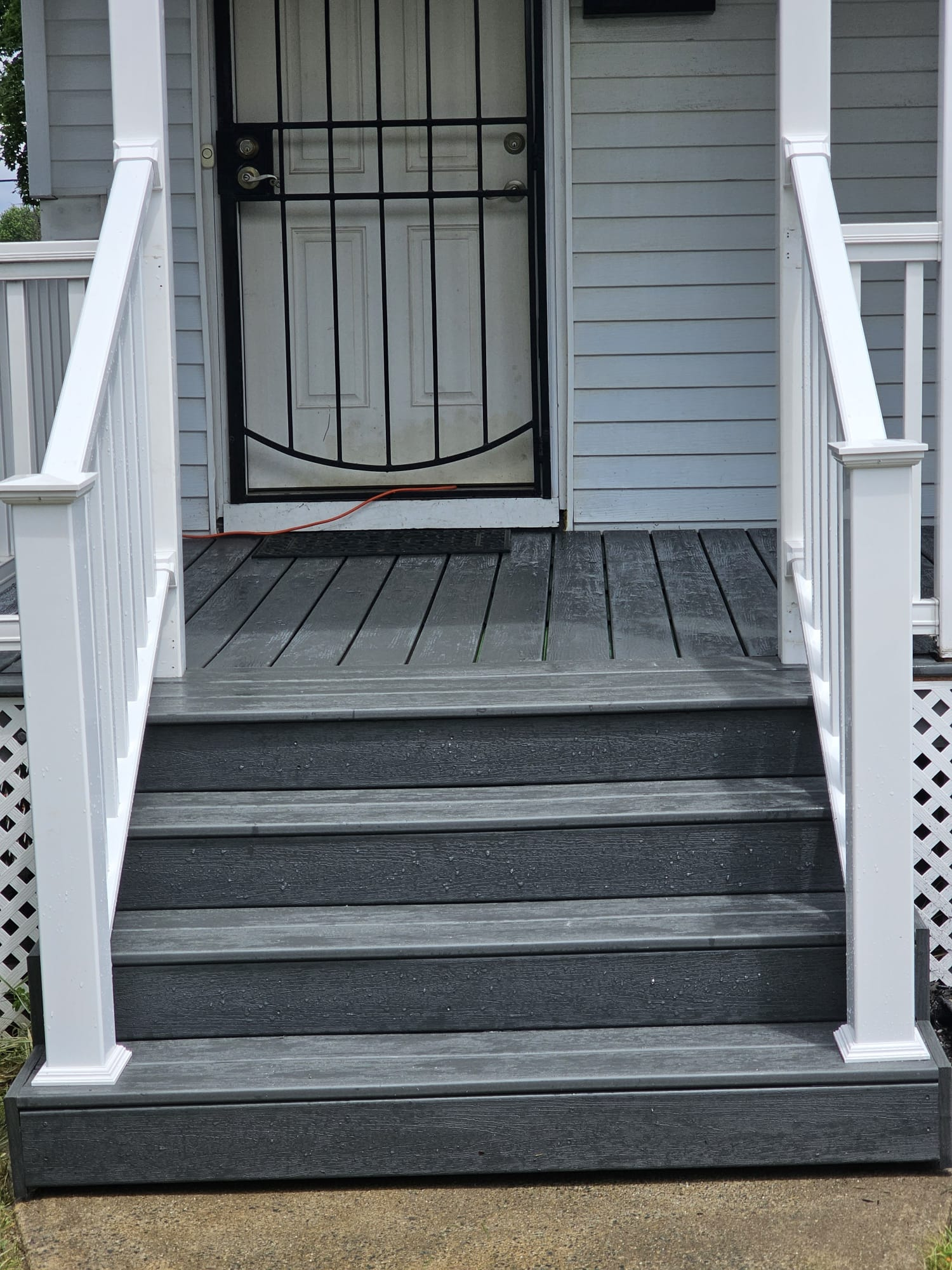 deck railing installation Rotterdam NY