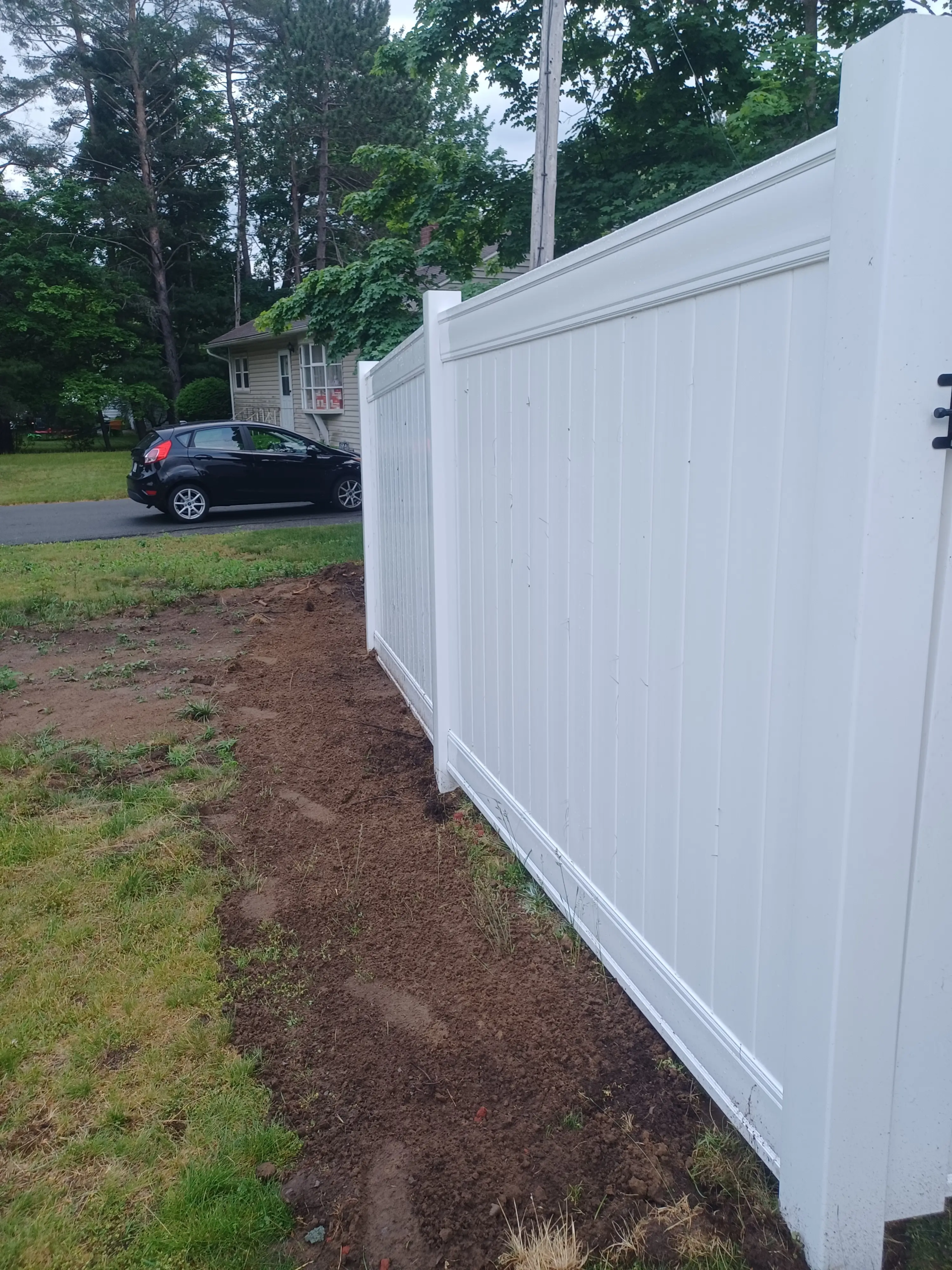 fence layout and post spacing Rotterdam NY