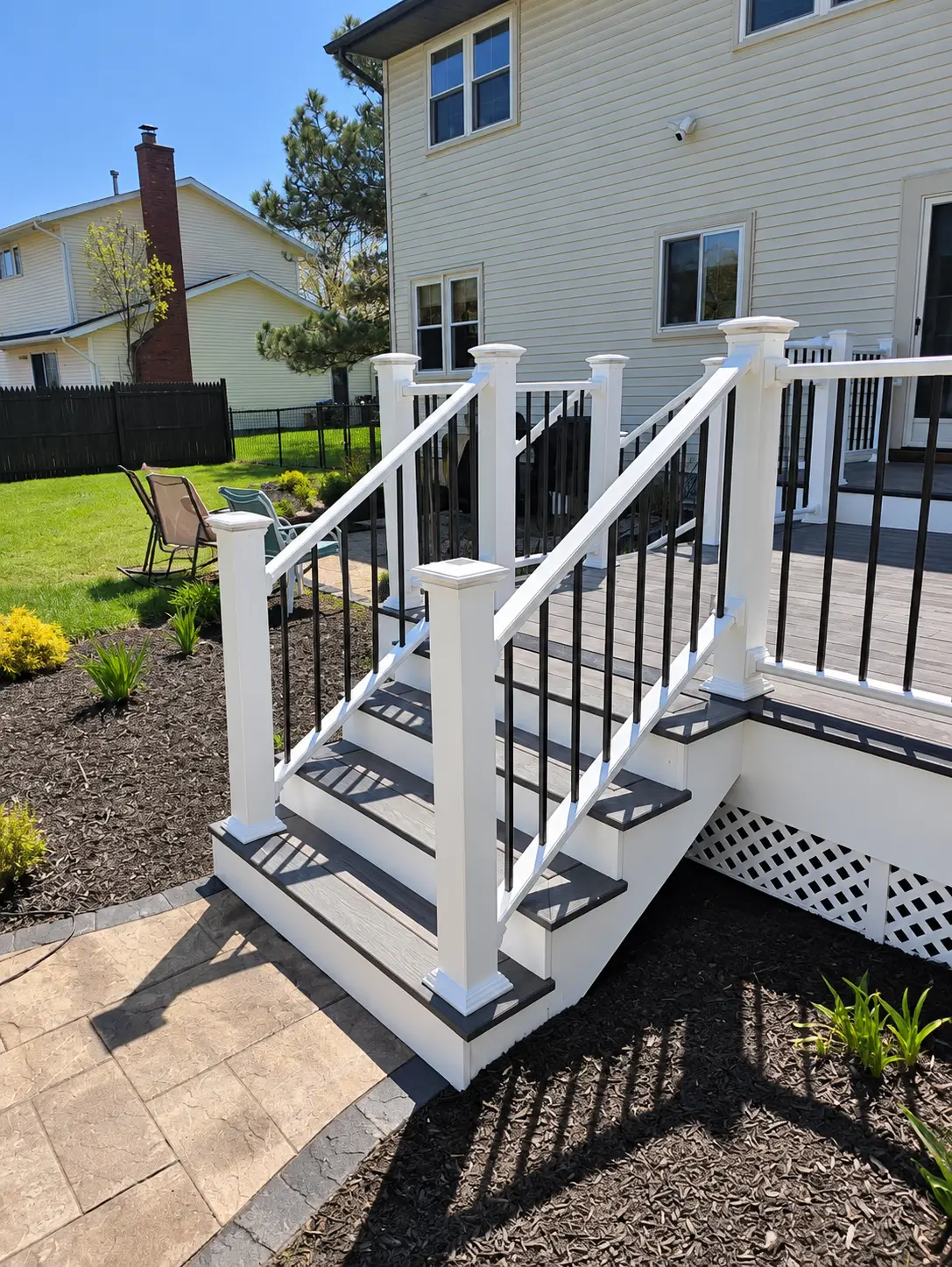 deck railing installation Rotterdam NY