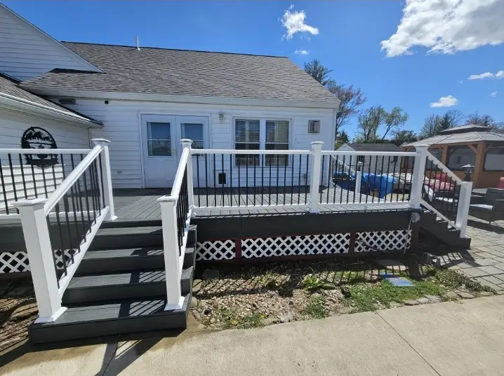 Composite decking and railings in the Capital Region