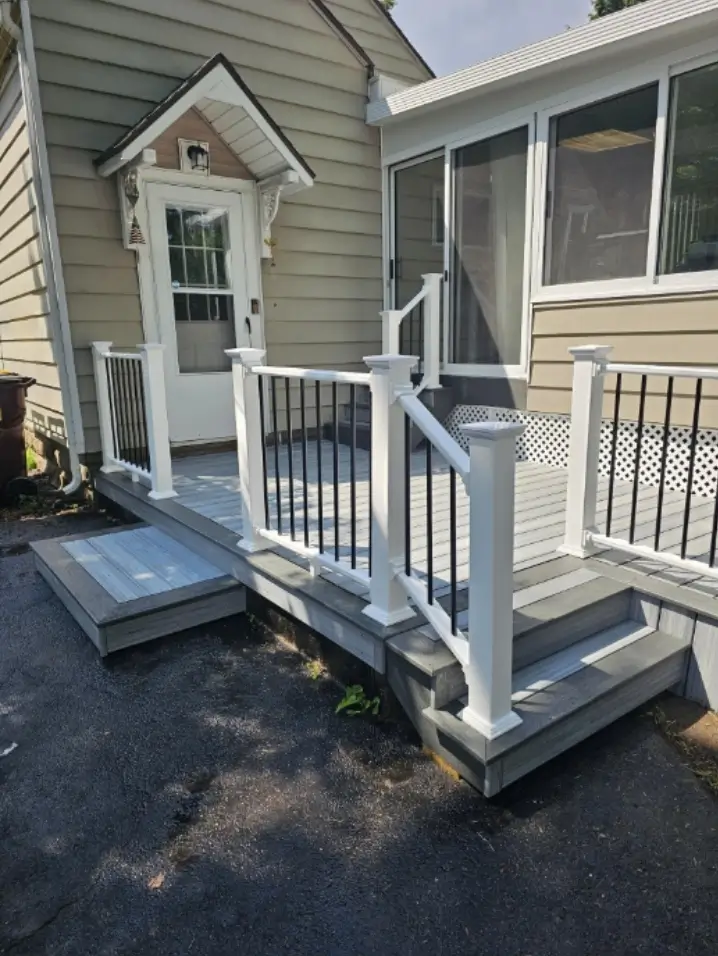 Deck stairs and railings in Schenectady, NY