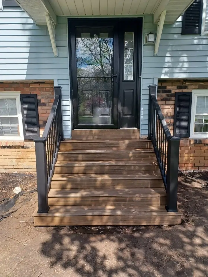 deck stairs built in Rotterdam NY