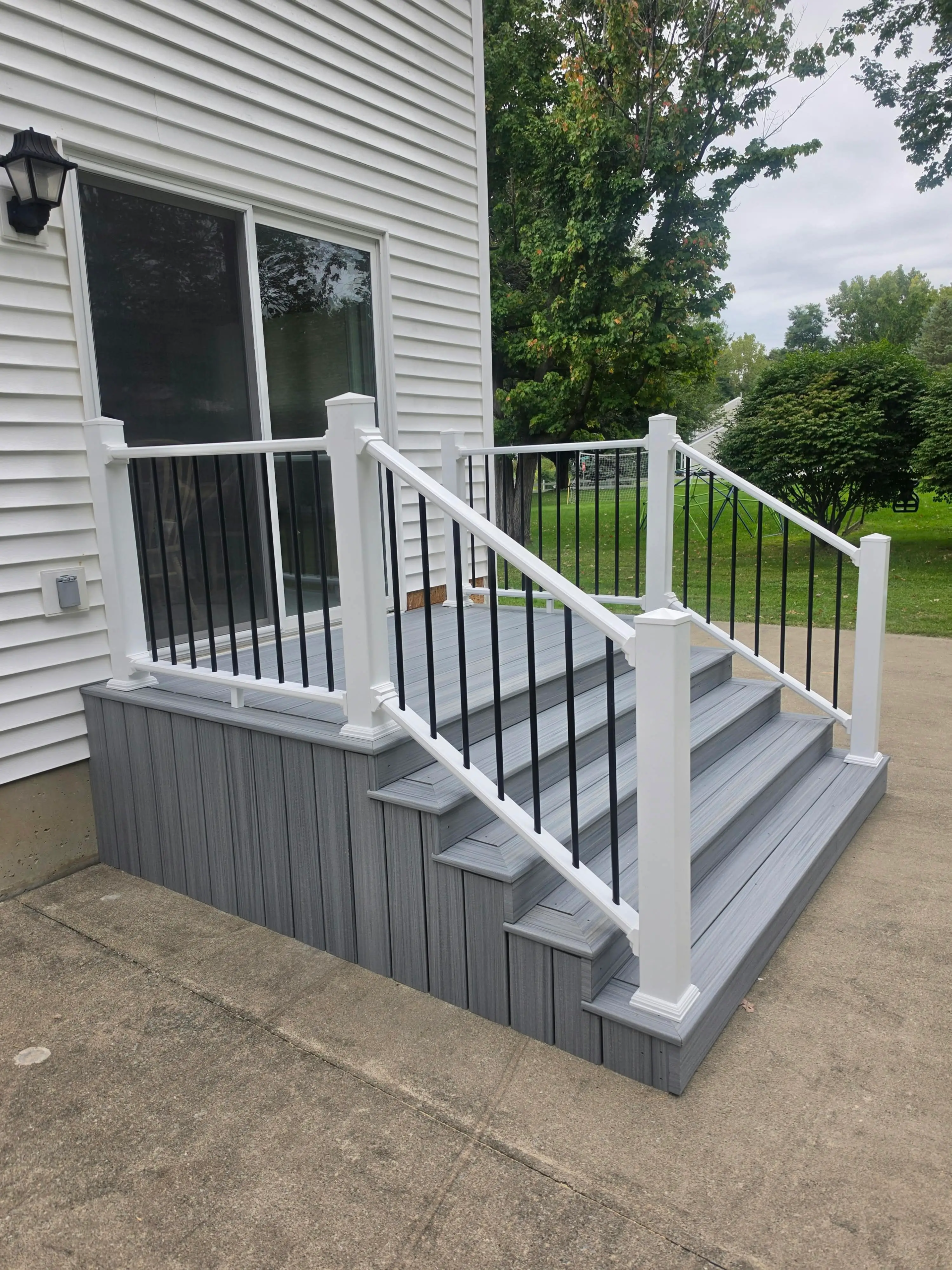 deck stairs Rotterdam NY